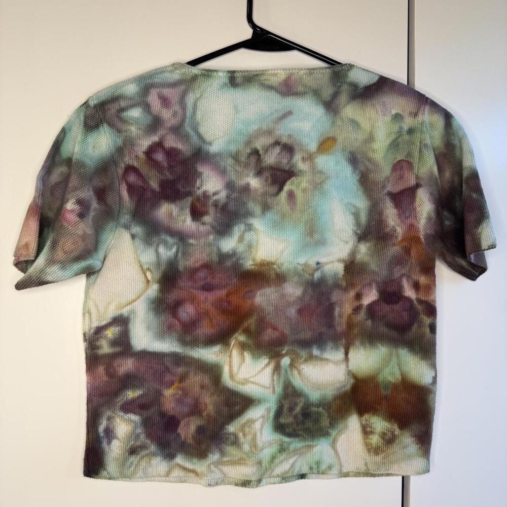 Vintage Basic Editions Medium Tie-Dye Cotton Knit… - image 6